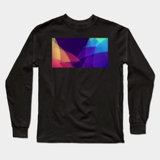 Abstract Rainbow Circles (Variant 2) Long Sleeve T-Shirt